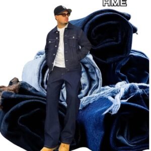 Men's Slim-Fit Denim Jacket | Classic Fitted Jean Jacket Hover Image