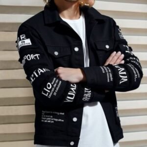 Men's Korean Loose-Fit Denim Jacket | Oversized Jean Jacket
