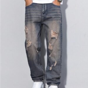 Men's Shanxi Stretchy Slim Straight Pants – All-Day Comfort & Modern Style Hover Image