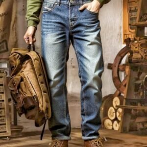 Men’s Shanxi Stretchy Slim Straight Pants – Premium Comfort & Flexible Fit