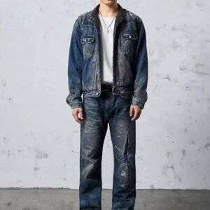 Men’s Non-Stretch Straight-Leg Pants | 100% Cotton Structured Casual Fit