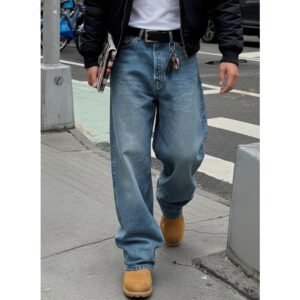 Men’s K-Label Non-Stretch Straight-Leg Pants | Structured Casual Fit Hover Image