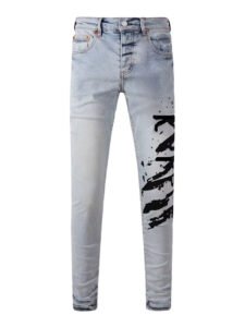 Men's Stretchy Slim Straight Pants | Comfortable Everyday Casual Wear Hover Image