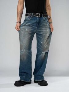 Classic Men's K2 Straight-Leg Pants | 100% Cotton Durable Everyday Wear Hover Image